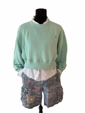 Vintage Polo Ralph Lauren Cropped Sweater